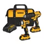 Combo Parafusadeiras Furadeira de Impacto 1/2" / 1/4" DCK276D2-BR DeWalt