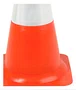 Cone de Sinalização Flexível Laranja e Branco 70cm WPS1910 - Deltaplus