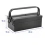 Caixa Metálica para Ferramentas 03 Gavetas 40x19x16cm Vonder