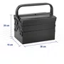 Caixa Metálica para Ferramentas 5 Gavetas 30x19x20cm Vonder