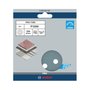 Disco de Lixa Velcro Bosch PRO F355 125mm Grão 1200 com 5 Unidades