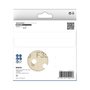 Disco de Lixa Velcro Bosch PRO F355 125mm Grão 1200 com 5 Unidades