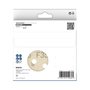 Disco de Lixa Velcro Bosch PRO F355 125mm Grão 180 com 5 Unidades