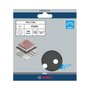 Disco de Lixa Velcro Bosch PRO F355 125mm Grão 240 com 5 Unidades