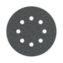 Disco de Lixa Velcro Bosch PRO F355 125mm Grão 80 com 5 Unidades