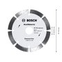 Disco Diamantado Bosch 110mm Segmentado