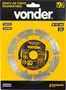 Disco Diamantado 121mm Segmentado V3 1268121000 Vonder