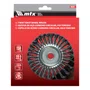 Escova Circular Aço Carbono Trançada 150mm x 22mm 746349 MTX