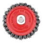 Escova Copo Aco Carbono Trançada 100mm x M14 100mm 746289 MTX