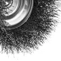 Escova Copo Aço Inox Ondulada 65mm x M14 74603355 Denzel