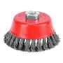 Escova Copo Latonada Ondulada 100mm x M14 746059 MTX