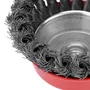 Escova Copo Latonada Ondulada 100mm x M14 746059 MTX