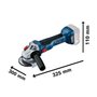 Esmerilhadeira Bosch 18V 5" GWS 18V-10 Sem Bateria BL