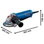 Esmerilhadeira 5" Bosch 1200W 220V GWS 12-125P