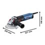Esmerilhadeira 5" Bosch 1700W 220V GWS 17-125S