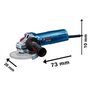 Esmerilhadeira 5" Bosch 900W 220V GWS 9-125S