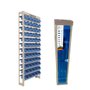 Estante Gaveteiro Organizador Kit 60 Gavetas N3 Azul Presto
