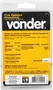 Fita Adesiva Magnética 25,4 mm x 3 m Vonder