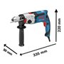 Furadeira De Impacto Bosch 1100W 220V GSB 24-2 Com Maleta