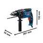 Furadeira De Impacto Bosch 850W 220V GSB 16 RE