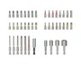 Jogo de Bits / Soquetes 43 Peças Extra Hard Ref. 2607017723 Bosch
