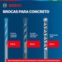 Jogo de Brocas para Concreto Bosch CYL-5 com 5 Peças de 4-8mm com Power Grip