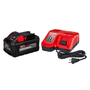 Kit 1 Bateria 18V 8Ah Ions De Litio + Carregador Rápido 48-4059 Milwaukee