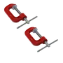 Kit 2 Grampos Sargento De Fixação Tipo C N.2 3285 Metalcava
