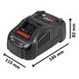 Kit 2 Baterias de Íons de Lítio 18V 8Ah ProCORE e Carregador Rápido GAL 18V-80 Bosch