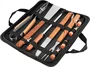Kit Churrasco 10 Peças Aço Inox com Estojo Vonder