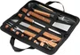 Kit Churrasco 10 Peças Aço Inox com Estojo Vonder