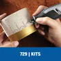 Kit De Acessórios 11 peças Para Gravar Esculpir e Esmerilhar 729 Dremel