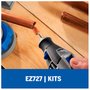 Kit De Acessórios 18 peças Para Esmerilhar e Lixar EZ727 Dremel
