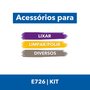Kit Dremel EZ Lock EZ726 com 8 Peças para Lixar e Polir