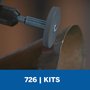 Kit Dremel EZ Lock EZ726 com 8 Peças para Lixar e Polir