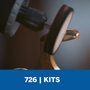 Kit Dremel EZ Lock EZ726 com 8 Peças para Lixar e Polir