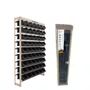 Kit Estante Gaveteiro Organizador Com 54 Gavetas N5 Preta Presto