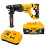 Kit Martelete DCH263B + Bateria 8Ah + Carregador DeWalt