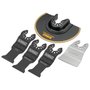 Kit Multiferramenta Oscilante DCS356B + Bateria 5Ah + Carregador + Acessórios DeWalt
