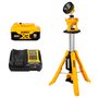 Kit Torre de Iluminação DCL079 + Bateria 5Ah + Carregador DeWalt