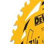 Lâmina Serra Circular 7-1/4" 24 Dentes DWA271424