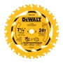 Lâmina Serra Circular 7-1/4" 24 Dentes DWA271424