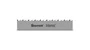 Lâmina Serra Fita Intenss 27 x 0,90mm e Dentição 4 - 6 IT27X4-6/S com 3,26m Starrett