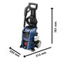 Lavadora de Alta Pressão Bosch 1500W 220V GHP 180 1800PSI