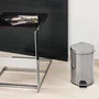 Lixeira Redonda 12L Inox Vonder