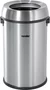 Lixeira Redonda Inox 65L Sem Tampa Vonder