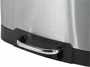 Lixeira Retangular 12L Aço Inox com Pedal Vonder