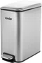 Lixeira Retangular 5L Aço Inox Vonder