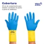 Luva Látex e Neoprene Bicolor CA 16.779 Tamanho G – Volk