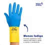 Luva Látex e Neoprene Bicolor CA 16.779 Tamanho G – Volk